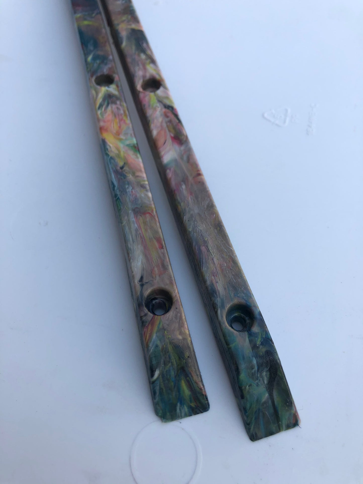 HYENA Tie-Dye Recycled Deck Rails - Limited Run!