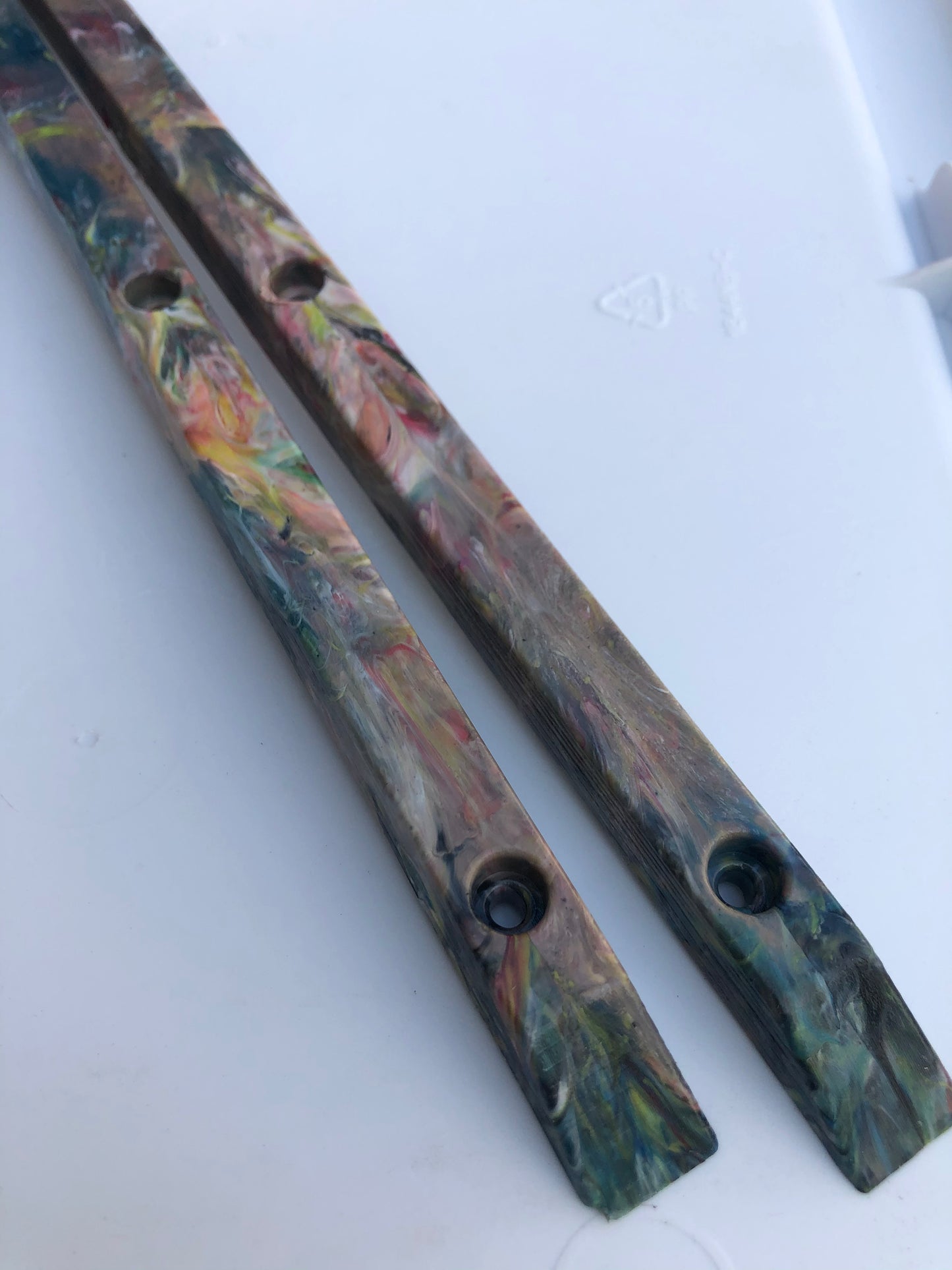 HYENA Tie-Dye Recycled Deck Rails - Limited Run!