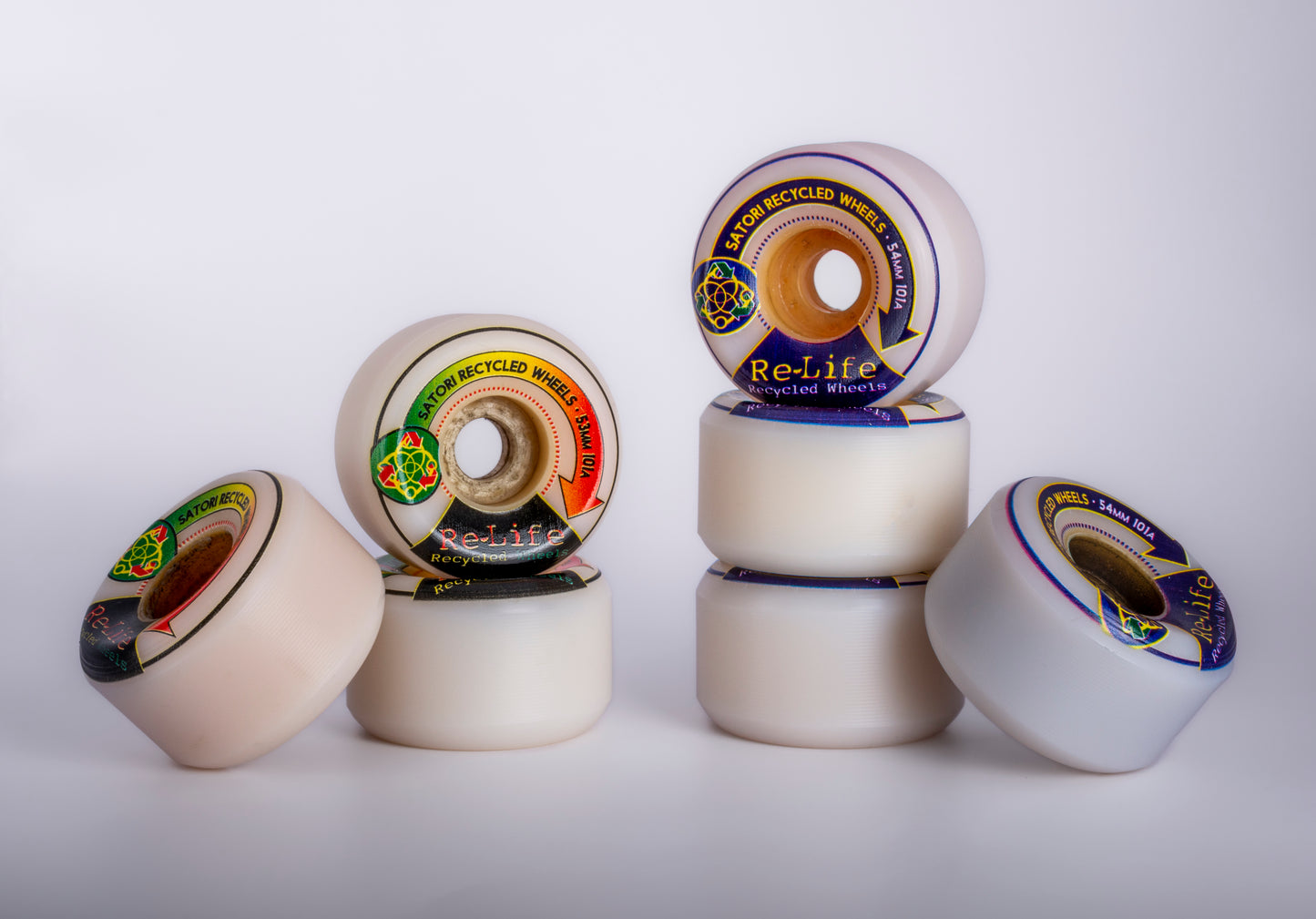 Satori Re-Life Recycled Skateboard Wheels 54mm 101A