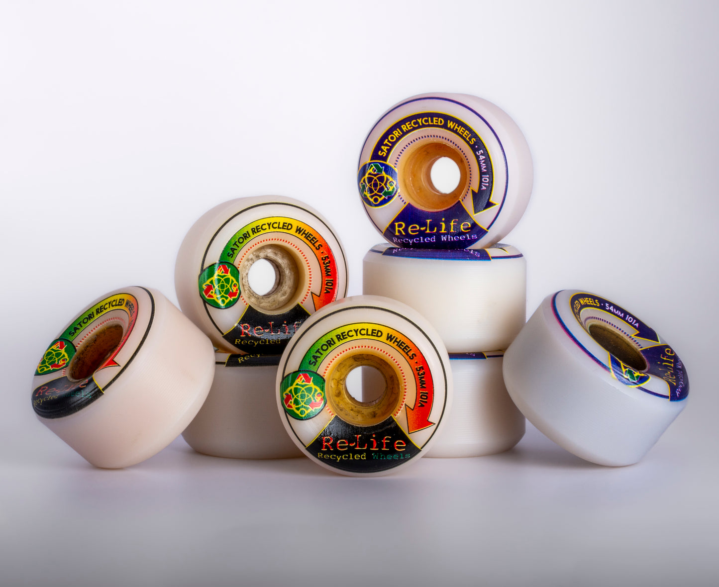 Satori Re-Life Recycled Skateboard Wheels 53mm 101A