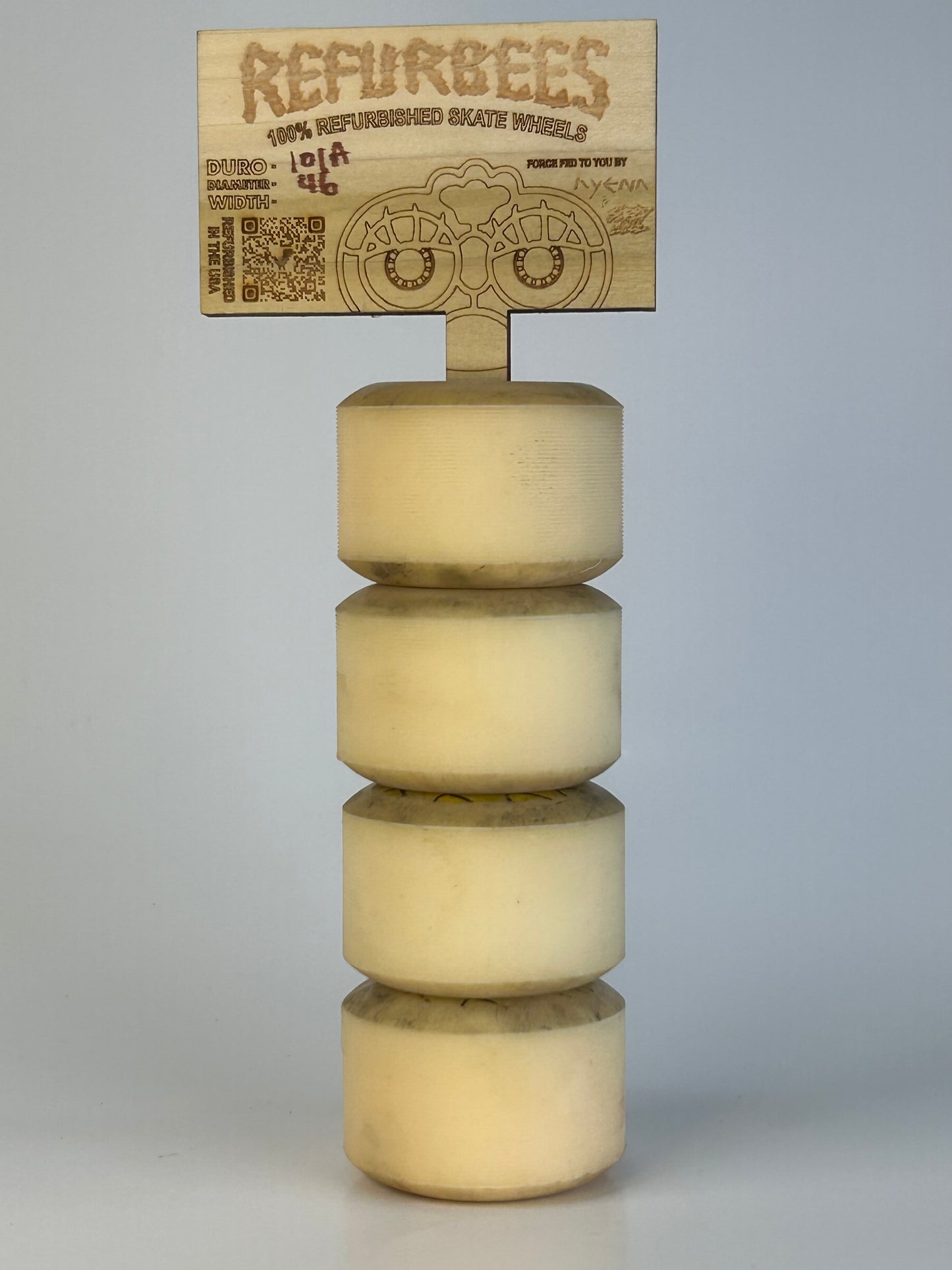 Refurbees Spits 46mm 101A Yellow Blocks
