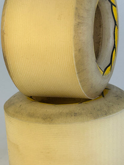 Refurbees Spits 46mm 101A Yellow Blocks